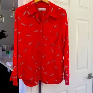 EQUIPMENT SILK BLOUSE NWT